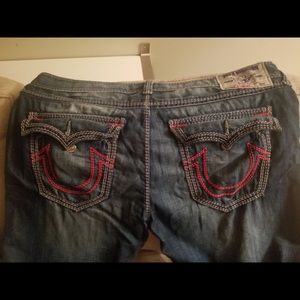 Men’s True Religion Red Seam